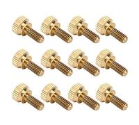 Vis à Oreilles Cuivre Pur M5, Écrou Papillon Moleté, Filetage Standard 50 | Fixation Antidérapante, Assemblage Sans Outil, Usage Industriel et Manuel