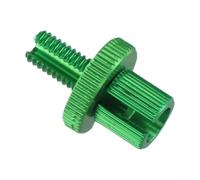 Vis à six pans creux M8 pour moto VTT Dirt Bike - Boulon en acier inoxydable haute résistance pour ligne d'embrayage, carénage, réparation de pare-brise, argenté (vert)