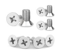 Vis à tête cruciforme pour gâche de porte, vis de fixation pour boîte à cinq points UPVC, M3.5 et M4.0, acier inoxydable 304, pack de 10
