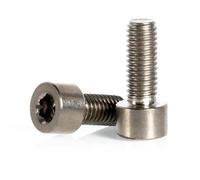 Vis à tête cylindrique à six pans creux en titane pur M12 M14 M16 DIN912(M14x65mm 1pc)