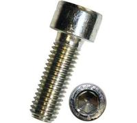 Vis à tête cylindrique avec. Hexagonal DIN 912 M8x40 mm galvanisé, 100 pièces