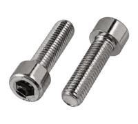 Vis à Tête Cylindrique Six Pans Creux M8 x 30 Zingué Lot de 50 pièces | DIN 912 Acier au Carbone Galvanisé ISO 4762 Boulons Hexagonaux pour Bricolage et Assemblage