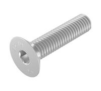 Vis à tête fraisée SECCARO M10 x 45 mm, acier inoxydable V2A VA A2, DIN 7991 / ISO 10642, emboîture hexagonale, 20 pièces