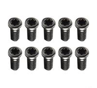 Vis à tête fraisée Torx M3 x 8 mm en acier pour plaques de découpe | Spécialement conçu pour les inserts en carbure de tungstène, haute résistance à la traction, idéal pour les tours CNC