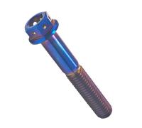 Vis à tête hexagonale M10 en titane, pas 1.25/1.5, pour moto, voiture, bateau, attaches de mise à niveau Argent