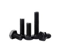 Vis à tête hexagonale, vis, boulon en acier inoxydable filetage complet M3 M4 M5 M6 M8 M10 M12(90mm,1pcs M12)(30mm,10pcs M4)