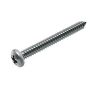 Vis à tôle - ACTON - 624055,5X25 - tête cylindrique large Pozidrive - inox A2 - boîte de 200