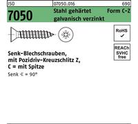 Vis à tôle Reyher ISO 7050 p. 2,9x19 -C-Z vz 070500160029019 (2000 pièces)