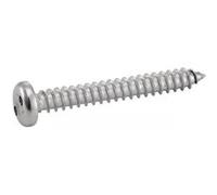 Vis à tôle tête cylindrique 2 trous inviolable A2 DIN 7981 3.5X32 boîte de 100 ACTON 628093,5X32