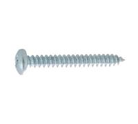 Vis à tôle tête cylindrique large acier zingué blanc DIN 7981 4,2X38 boîte de 500 ULTIMA AFB7981AZ4238
