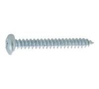 Vis à tôle tête cylindrique large acier zingué blanc DIN 7981 4,2X38 boîte de 500 - ULTIMA - AFB7981AZ4238 Noir G