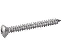 Vis à tôle tête fraisée bombée pozidrive A4 DIN 7983 4.8X25 boîte de 200 ACTON 644114,8X25