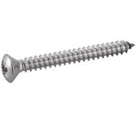 Vis à tôle tête fraisée bombée pozidrive forme C inox A2 DIN 7983 5,5X16 boîte de 200 - ACTON- 624115,5X16