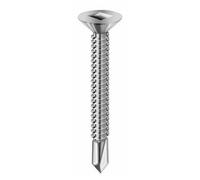 Vis à tôle - tête fraisée - filetage total - 4,2x19 mm - 500 pièces VISWOOD