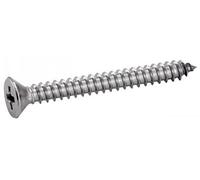 Vis à tôle tête fraisée philips inox A2 DIN 7982 3,9X25 boîte de 200 - - 624093,9X25