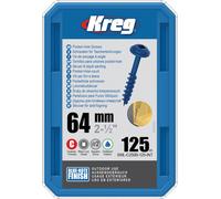 Vis à trous de poche 64 mm Blue-Kote Maxi-Loc, Filetage épai, 125 - - SML-C250B-125