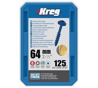 Vis à trous de poche 64 mm Blue-Kote Maxi-Loc, Filetage épai, 125 - - SML-C250B-125
