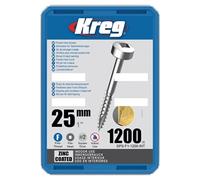 Vis à trous de poche Revêtu de Zinc Pan-Head, Filetage fin - KREG - SPS-F1-500-INT