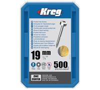 Vis à trous de poche Revêtu de Zinc Pan-Head, Filetage fin - KREG - SSPS-F075-500-INT