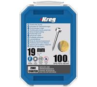 Vis à trous de poche Revêtu de Zinc Pan-Head, Filetage fin - SPS-F075-100-INT