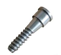 Vis à vis sans fin pour tour | Vis à vis sans fin de sécurité pour un montage sûr du bol | Compatible avec les mandrins de 9,5 cm/10,8 cm/14 cm | Construction en métal durable pour plus de précision