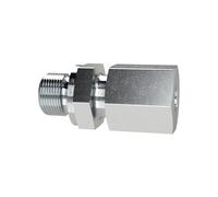 Vis à visser, M12 x 1,5 A, diamètre extérieur du tube : 6 mm, PN max. 630 bar, SW1 17, SW2 17, acier galvanisé, joint souple.