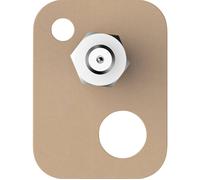 Vis adhésive rectangulaire tesa® tesa 77902-00000-00 (L x l) 18 mm x 11 mm beige 2 pc(s)
