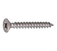Vis agglo - Acton - Tête fraisée - PZ - Inox A2-5 x 80 mm - Boîte de 100