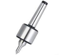 Vis arrière centrale pour tour avec système de triple roulement, convient pour cône Morse #1#4, compatible CNC, conçu pour un usinage précis et stable (MT3)