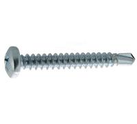Vis auto-perceuse à tête cylindrique crantée PH zingué DIN 7504-N 4,2/50 mm boîte de 500 ULTIMA AFB7504MH4250