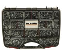Vis auto-perceuse à tête cylindrique Torx acier zingué blanc coffret de 1770 ULTIMA COF153