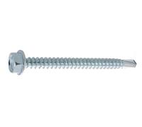 Vis auto-perceuse tête hexagonale avec embase zingué DIN 7504-K 6,3X125 boîte de 50 ULTIMA 15563125