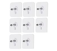 Vis Autocollantes Pour Montage Mural, Paquet De 8 Transparent 12 Mm