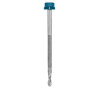 Vis autoperceuse ETANCO Zacrospiral - Ø 6.3x150 mm - Tête hexagonale 12 - Sachet de 100 - Ral 7037 - 551940321