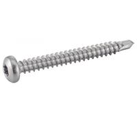 Vis autoperceuse tête cylindrique bombée 6 lobes internes inox A2 DIN 7504M 4,8X19 boîte de 200 ACTON 624354,8X19