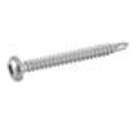 Vis autoperceuse tête cylindrique bombée Carrée A2 DIN 7504 M 4,8x32 boîte de 200 - ACTON - 624314,8X32 Noir G