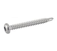 Vis autoperceuse tête cylindrique bombée Carrée A2 DIN 7504 M 4,8x32 boîte de 200 ACTON 624314,8X32