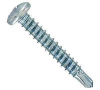 Vis autoperceuse tête cylindrique pozidriv acier zingué - 4.2 x 19 mm