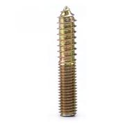 Vis autotaraudeuse à double tête Vis autotaraudeuses à double tête M6 M8 M10 for fixation de meubles en métal, longueur 30-100 mm(Colored Zinc 10pcs,M8x90mm)