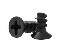 Vis autotaraudeuse à tête fraisée en acier au carbone | M1-M2 3-6 mm 100 pièces : électronique, équipement de communication(4mm X100pcs,M1.4)