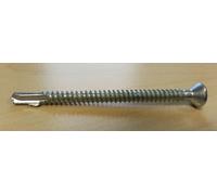 Vis autotaraudeuse SCS, pointe en acier, profondeur INOX 5,5x55 - TX 30 bimétal - paquet de 250 pièces
