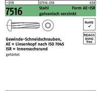 Vis autotaraudeuses DIN 7516 acier AE M 5x12 -T25 vz 075160180050012