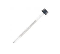 Vis bac acier sommet nervure Support métal IPN - Ø6 x 145 mm - TH12 - Ivoire RAL9002 - Sachet de 100 - ZTP-60145-9002