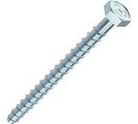 Vis béton HECO Multi-Monti - tête hexagonale - Acier zingué blanc