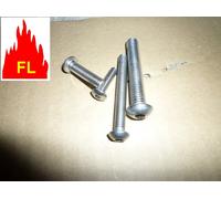 Acton - Vis à métaux tête cylindrique bombée 6 pans - Inox A2 - 5x30 - Boîte 200