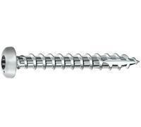 Vis bois Rocket torx à tête ronde filetage total VYNEX - acier zingué - Ø3.5 x 13 mm - boîte 500 - 351400025205