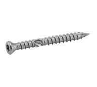 Vis inox A4 pour terrasse bois - double filet - 5 x 70 mm - par 100 ACTON