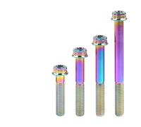 Vis, Boulons en titane M8x15 20 25 30 35 40 45 50 55 60 65 80mm, bride Torx T40, vis à 12 points for pièces de moto automobile, 4