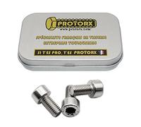 Vis Btr M5 x 10mm : Boîte 10 Pcs Inox pour Rondelle Écrous | 6 Pans Creux Tête Cylindrique Acier A2 | CHC Tête Ronde Métal Anti-Rouille - DIN 912 | Boîte Rangement PROTORX