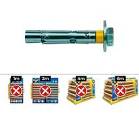 Vis Celo Dt14-c M10x100 Zinguée Fixation Robuste Acier Zingué M10x100 - Celo